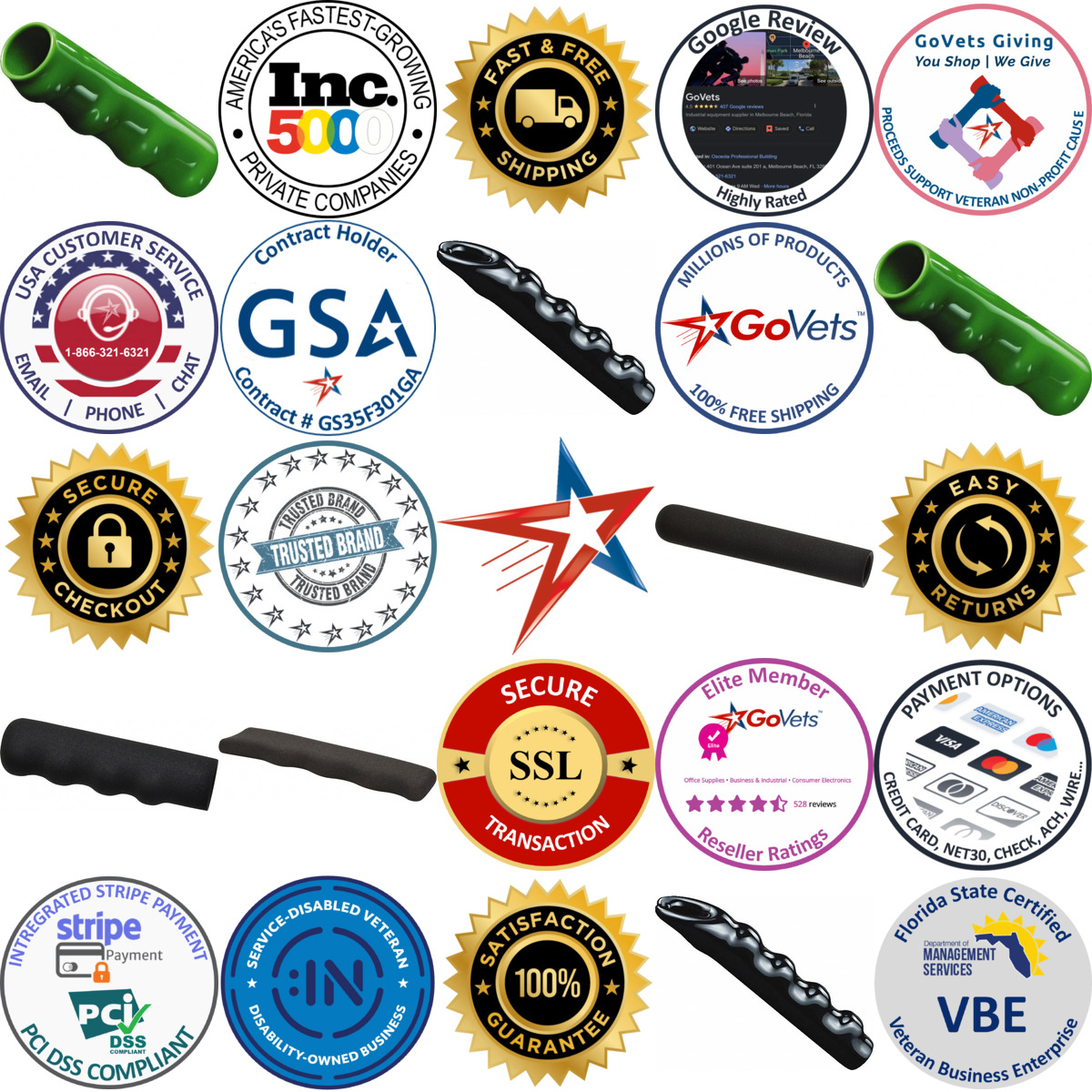 A selection of Protective Grips products on GoVets