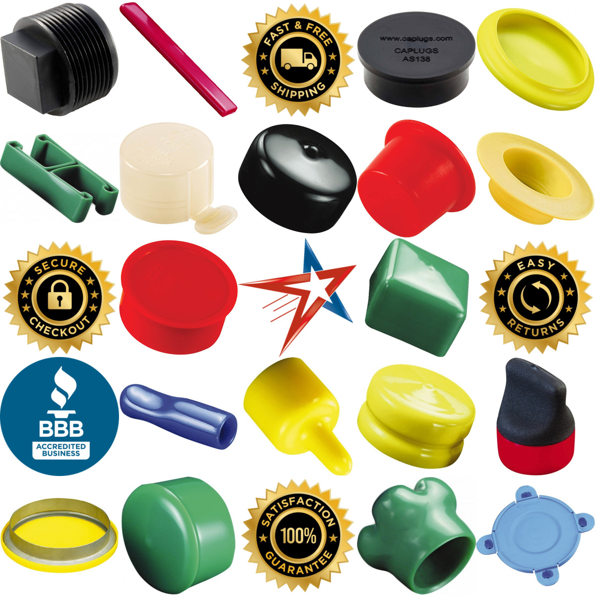 A selection of Protective Plugs and Caps products on GoVets