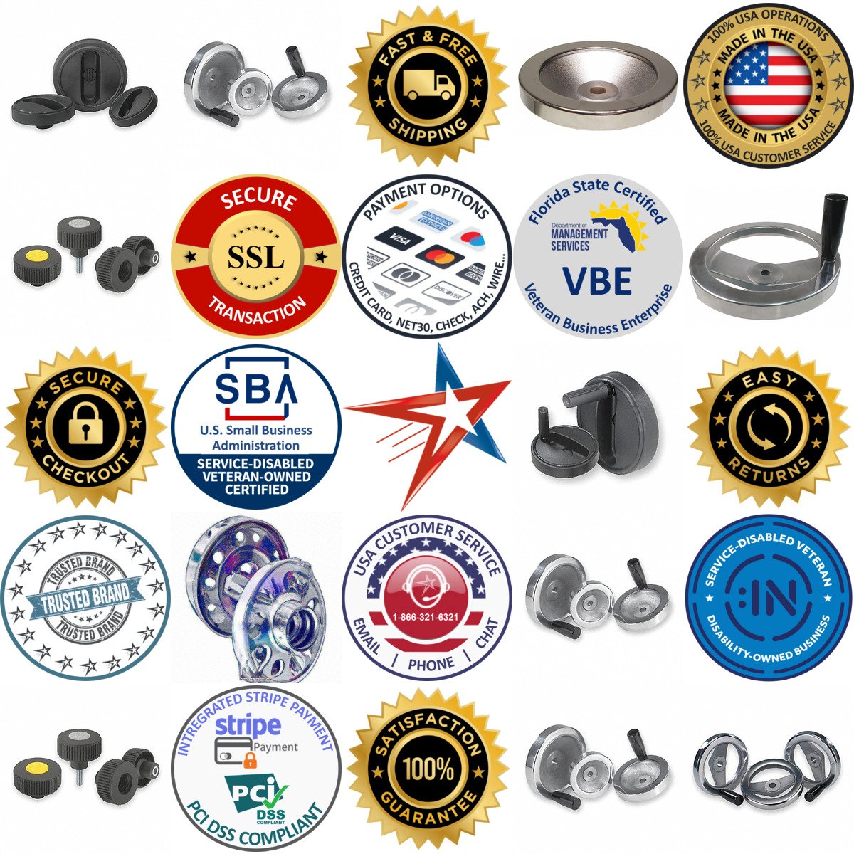 A selection of Hand Wheels products on GoVets