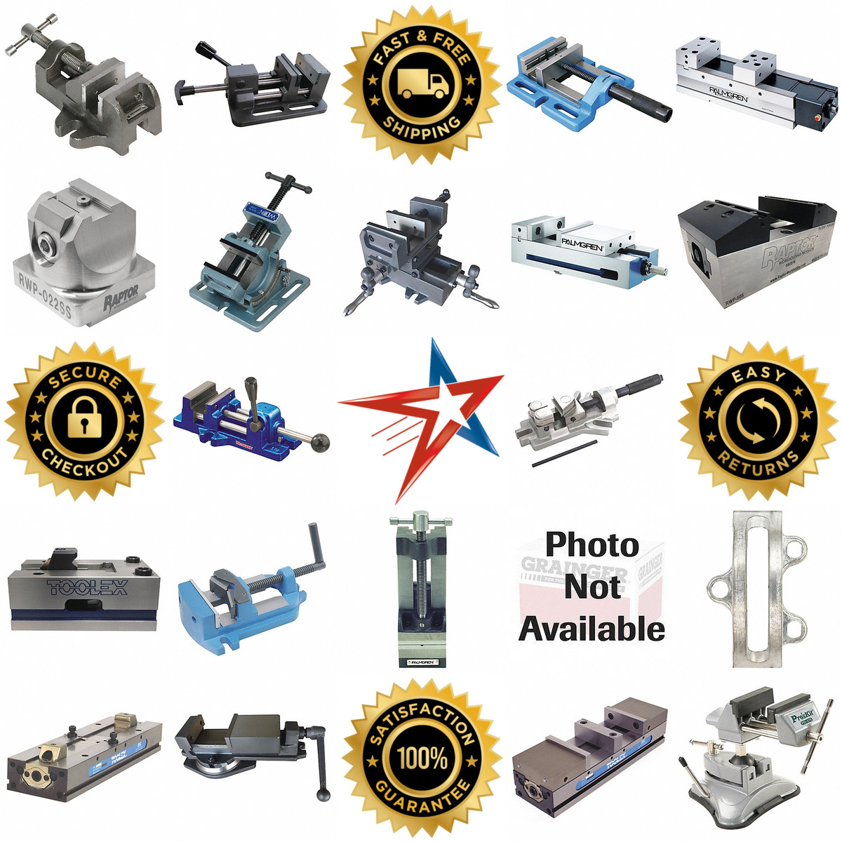 A selection of Machine Vises products on GoVets