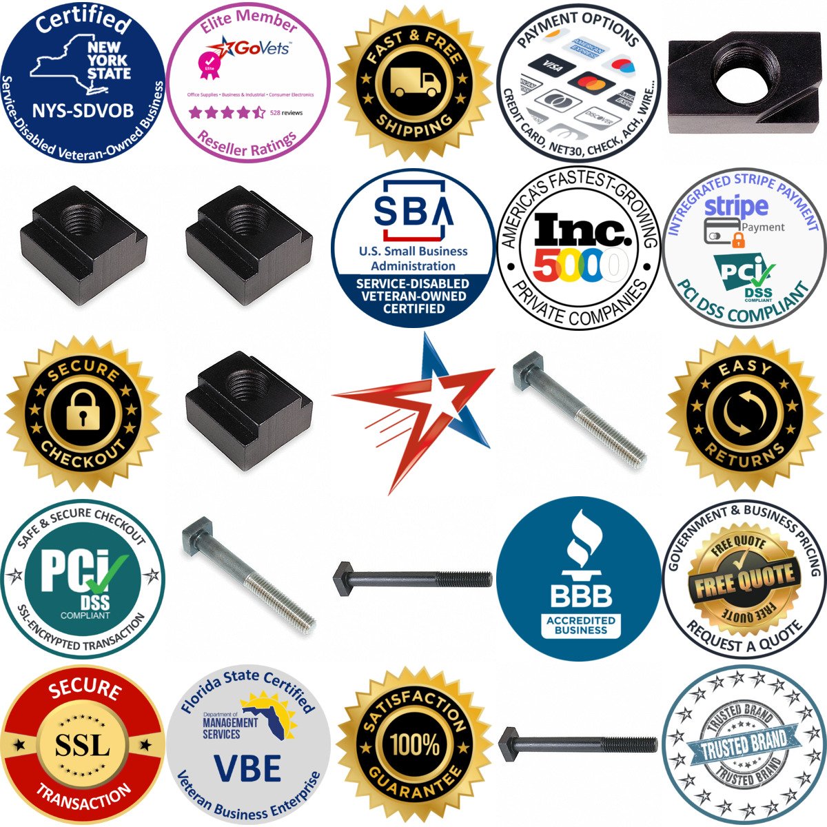 A selection of Clamping Workholding and Positioning   Milling m products on GoVets