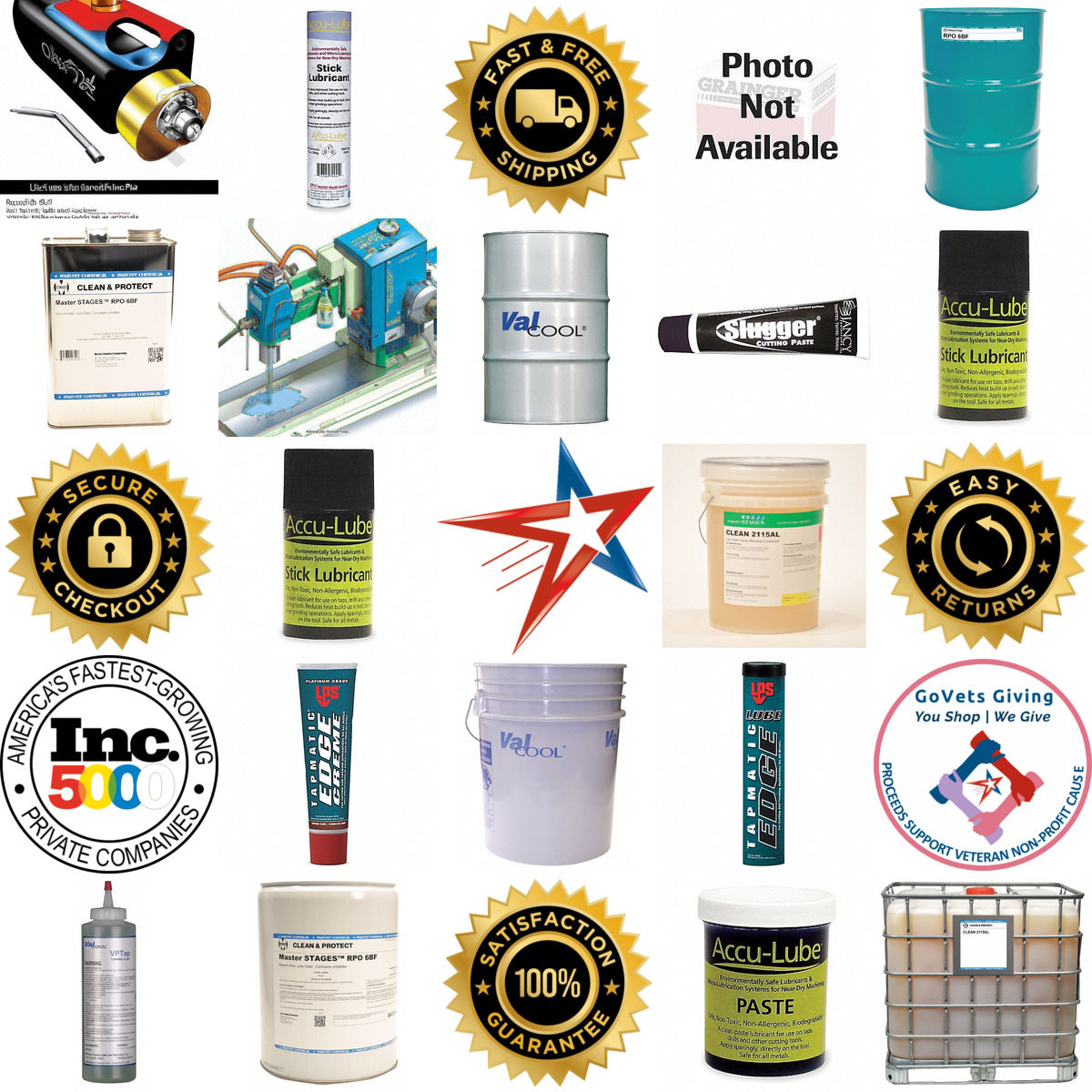 A selection of Direct Application Cutting Lubricants products on GoVets