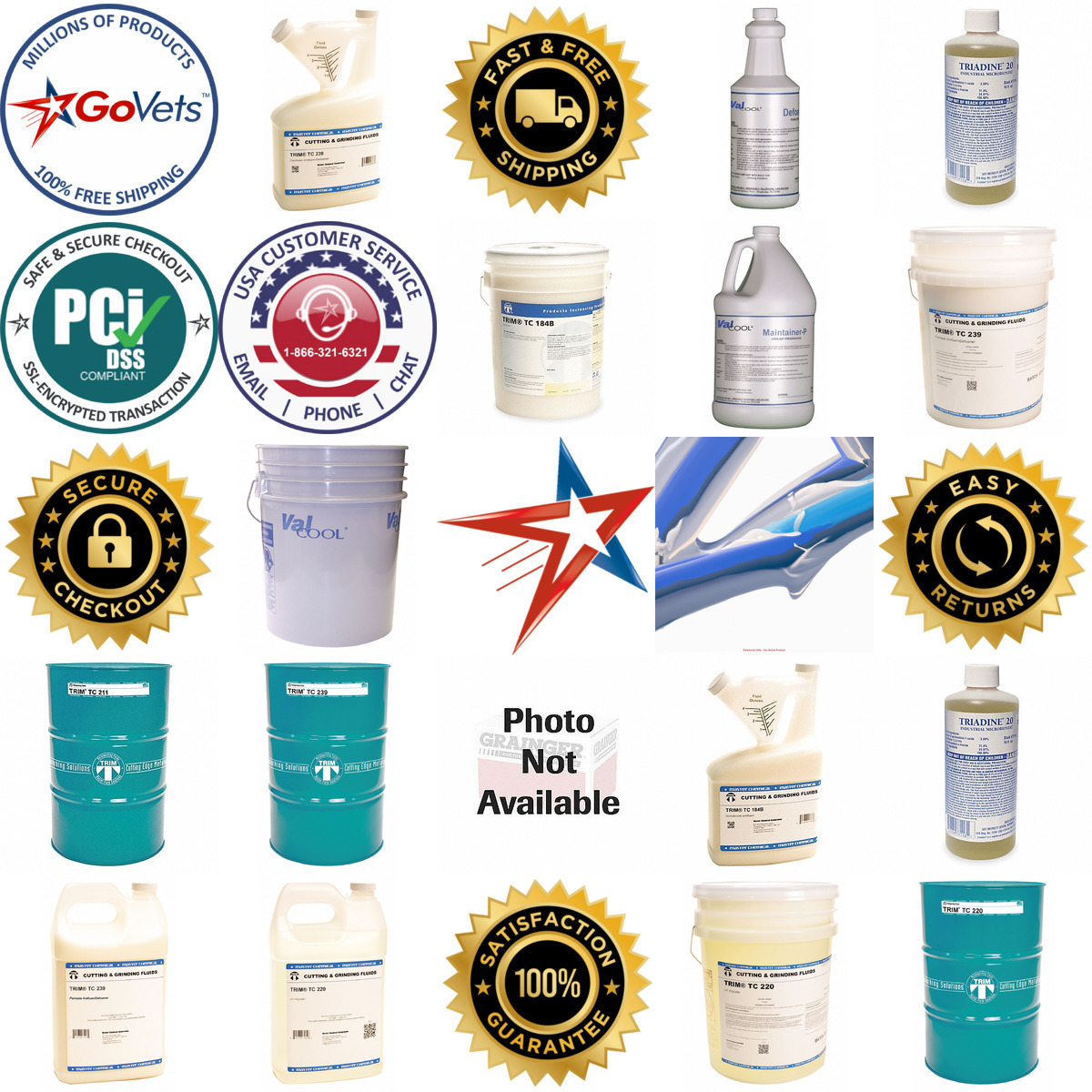 A selection of Machining Fluid Additives products on GoVets