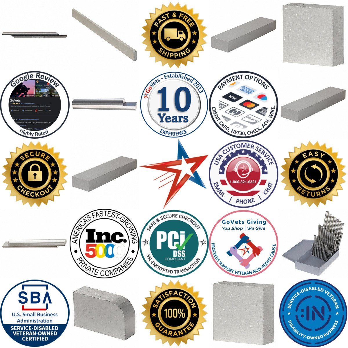 A selection of Cutting Tool Blanks products on GoVets