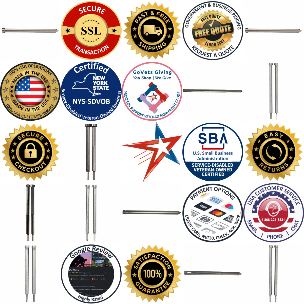 A selection of Annular Cutter Pilot Pins products on GoVets