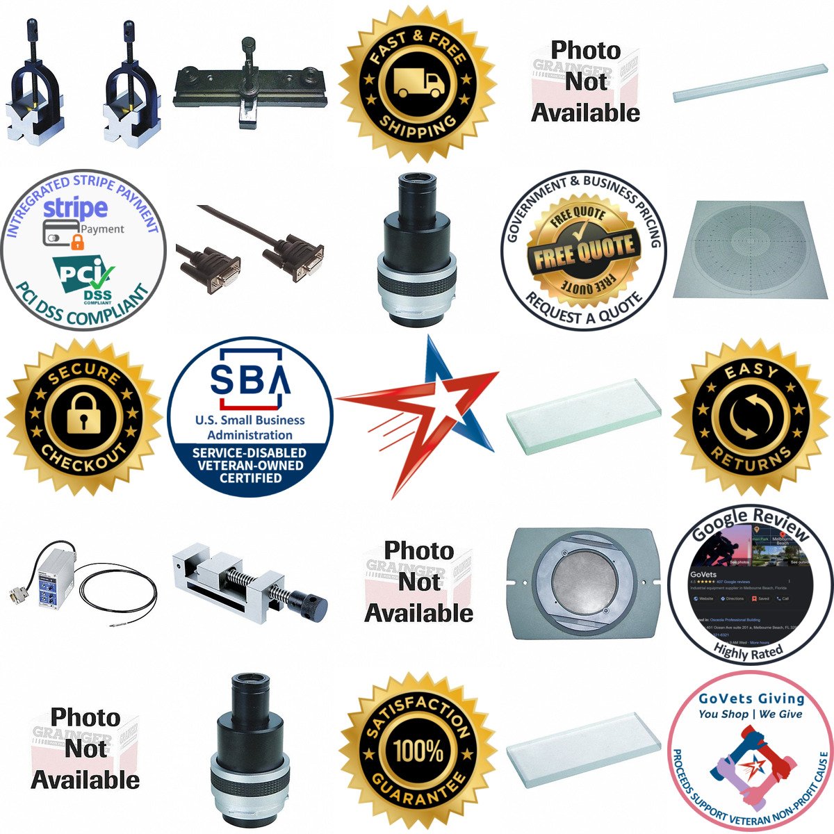 A selection of Optical Comparator Accessories products on GoVets