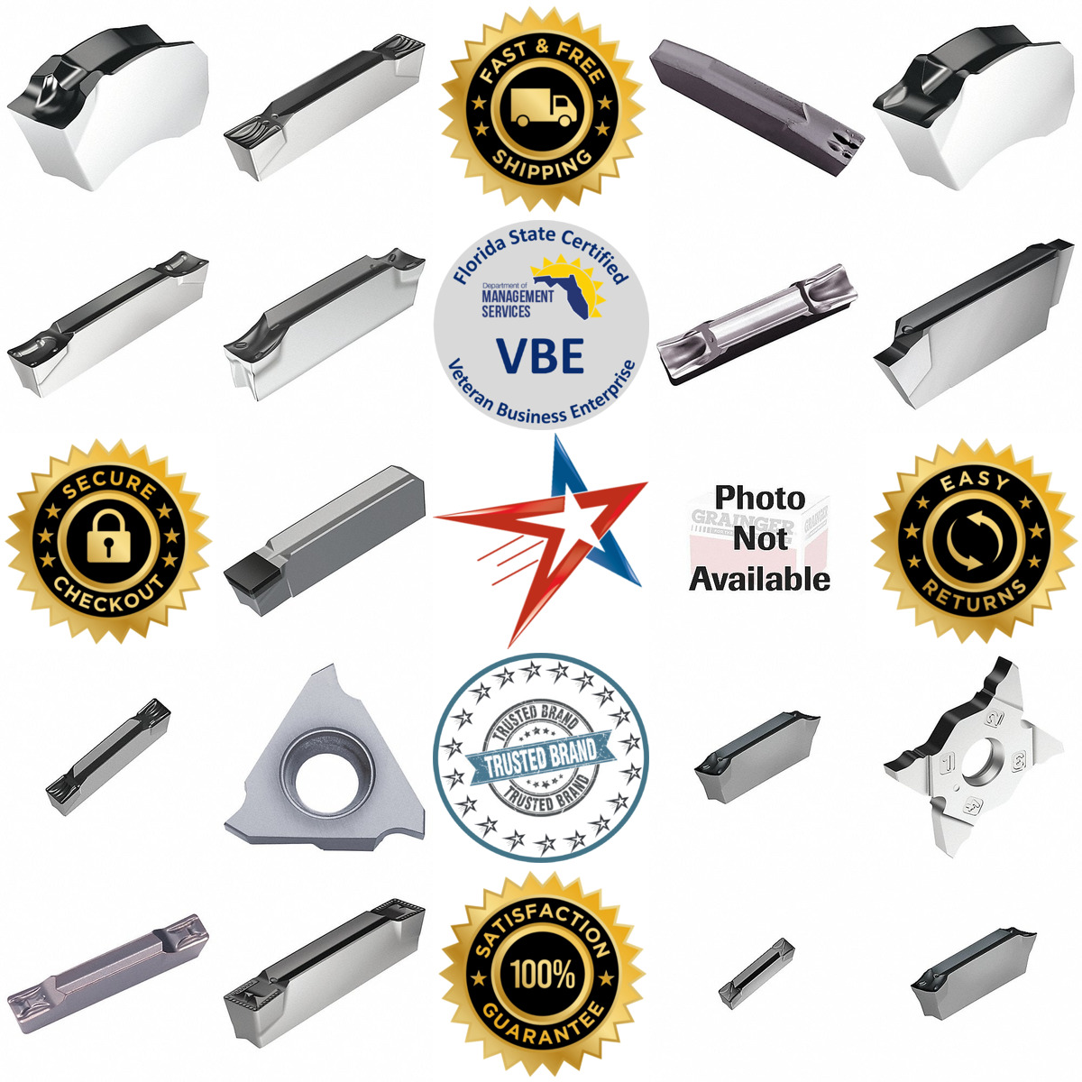 A selection of Indexable Inserts   Indexable Parting and Grooving products on GoVets