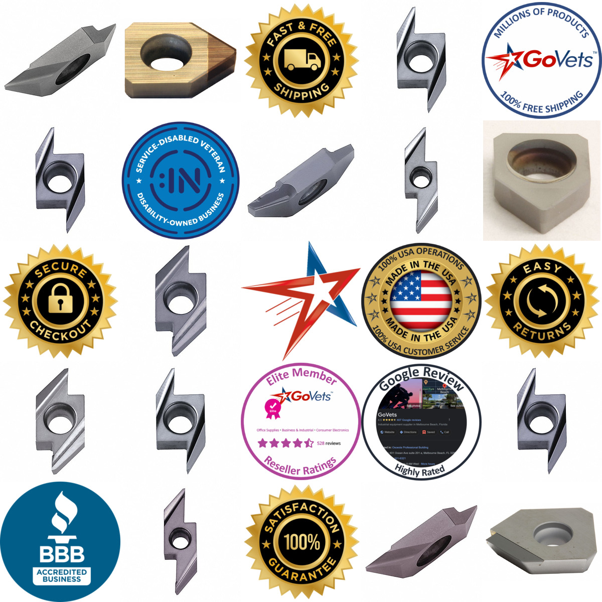 A selection of Specialty and Other Turning Inserts products on GoVets