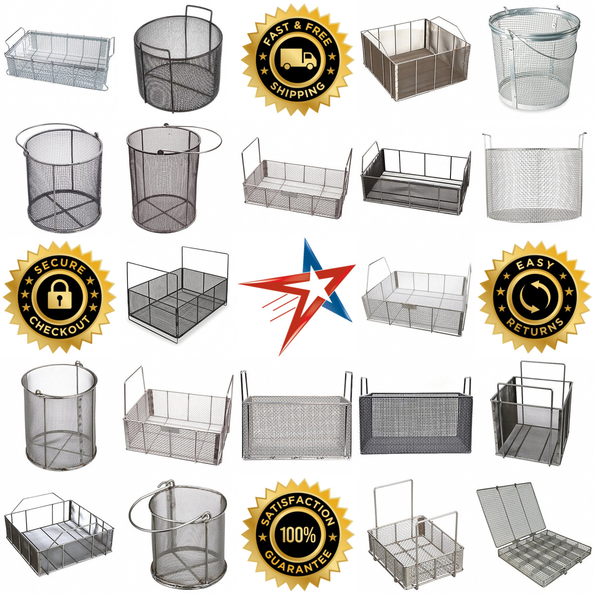 A selection of Parts Washer Baskets products on GoVets