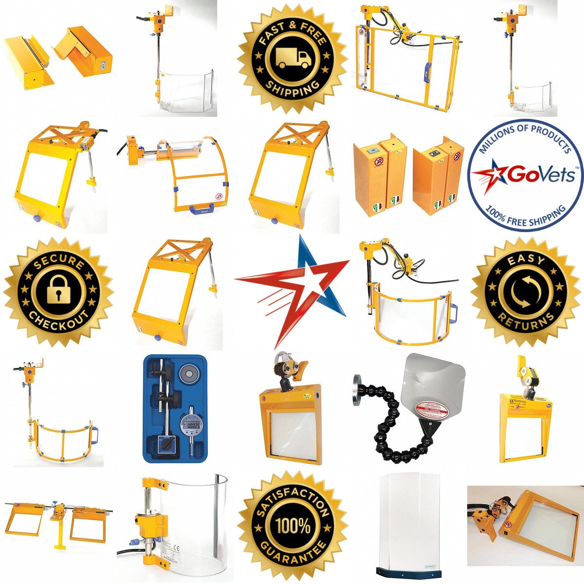 A selection of Machinery   Guards and Shields products on GoVets