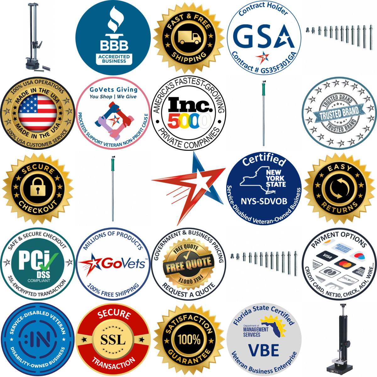 A selection of Bore Gauge Accessories products on GoVets