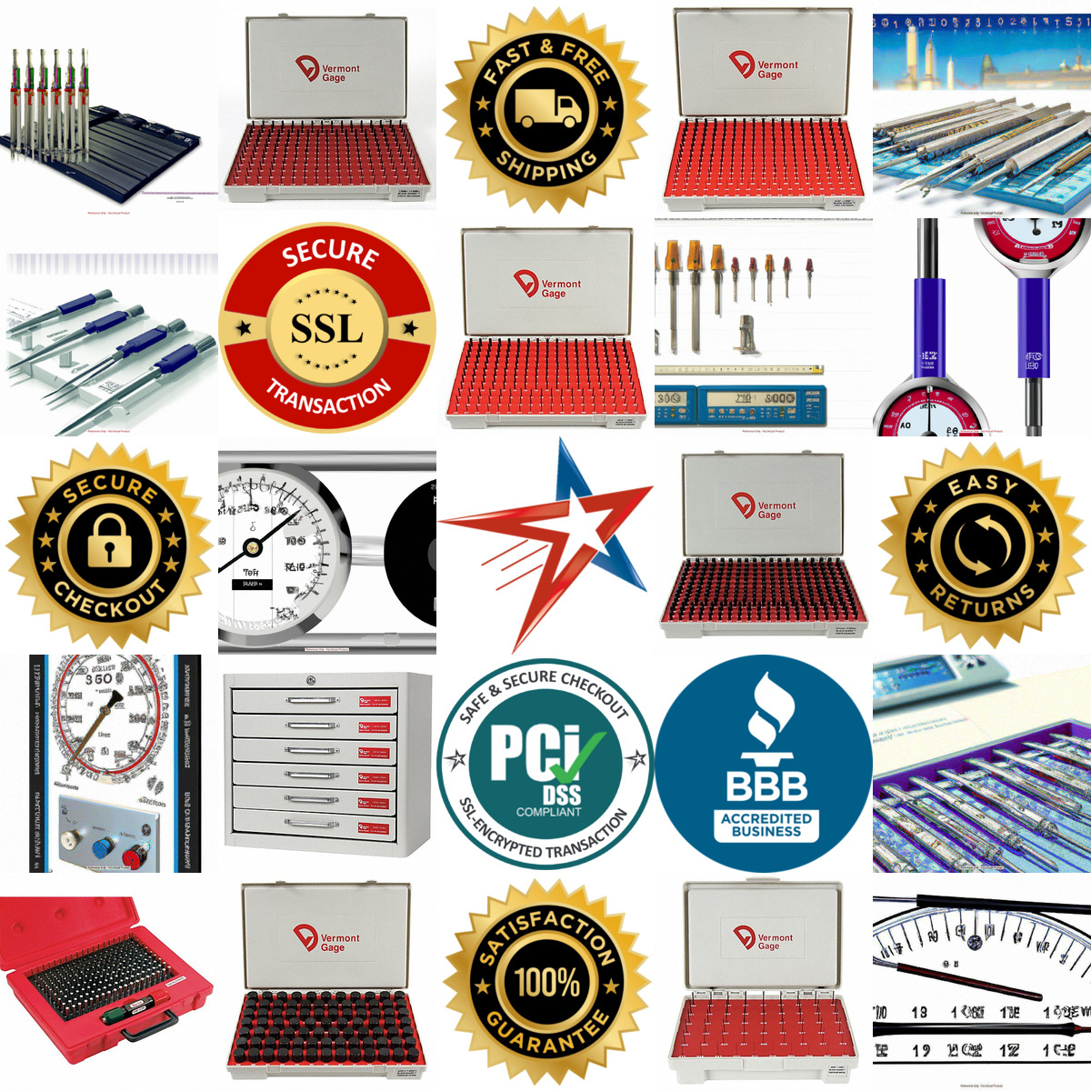 A selection of Pin Gauge Sets products on GoVets