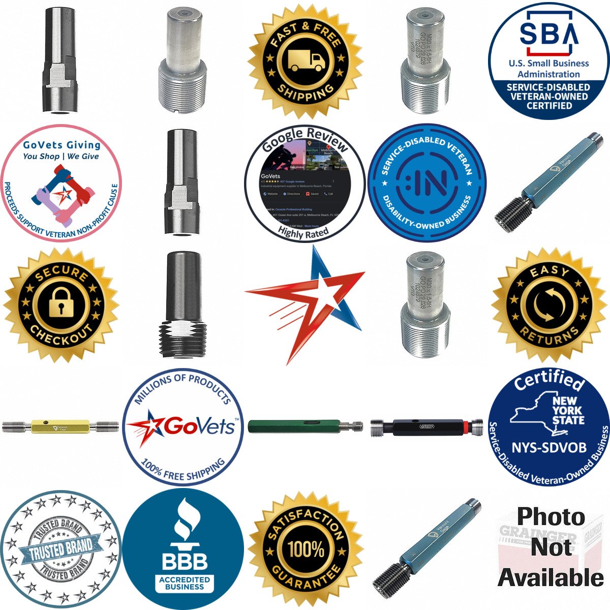 A selection of Threaded Plug Gauges products on GoVets