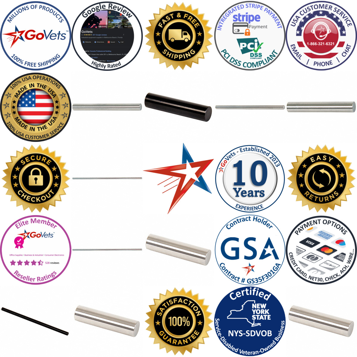 A selection of Precision Measuring   Gauges Blocks and Standards products on GoVets