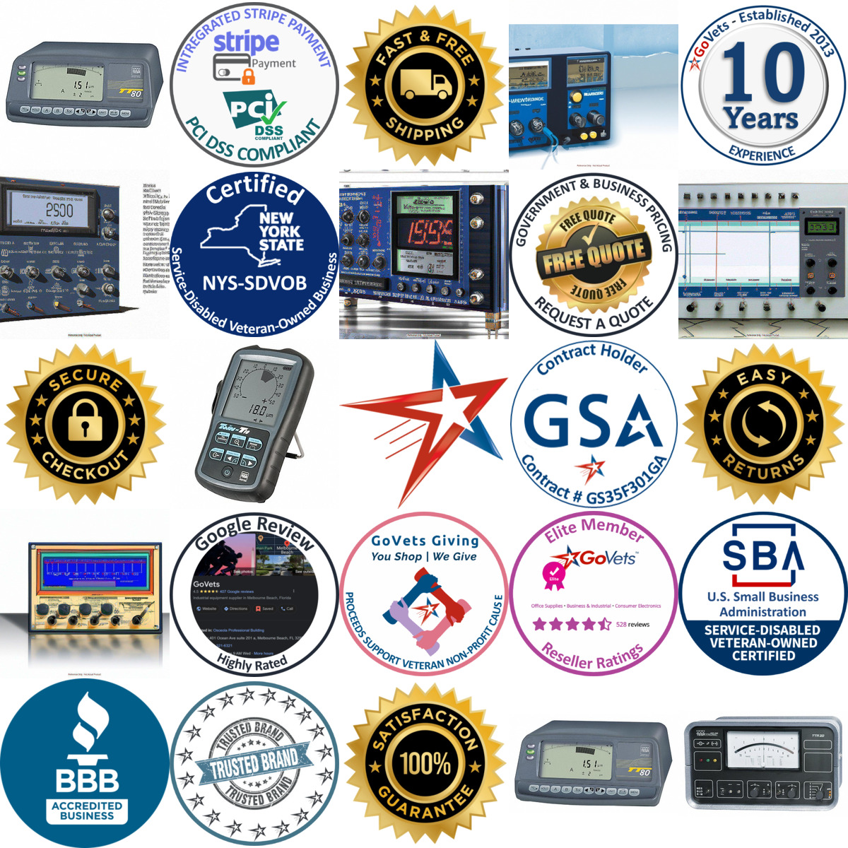 A selection of Remote Measuring Amplifier Displays For Inductive  products on GoVets