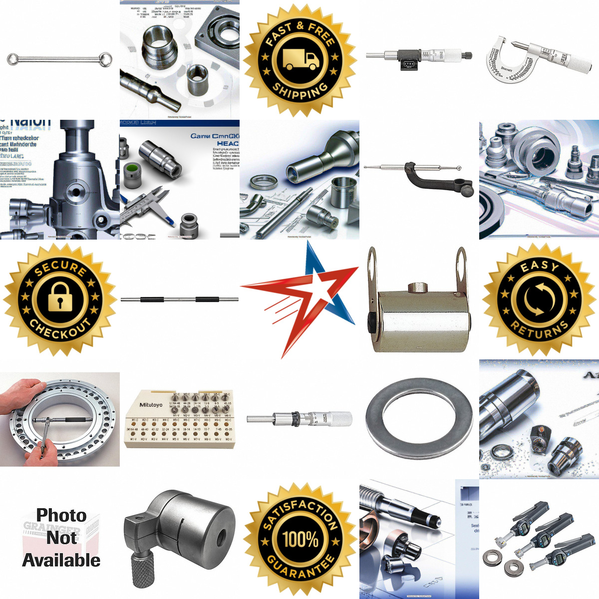 A selection of Micrometer Replacement Parts products on GoVets