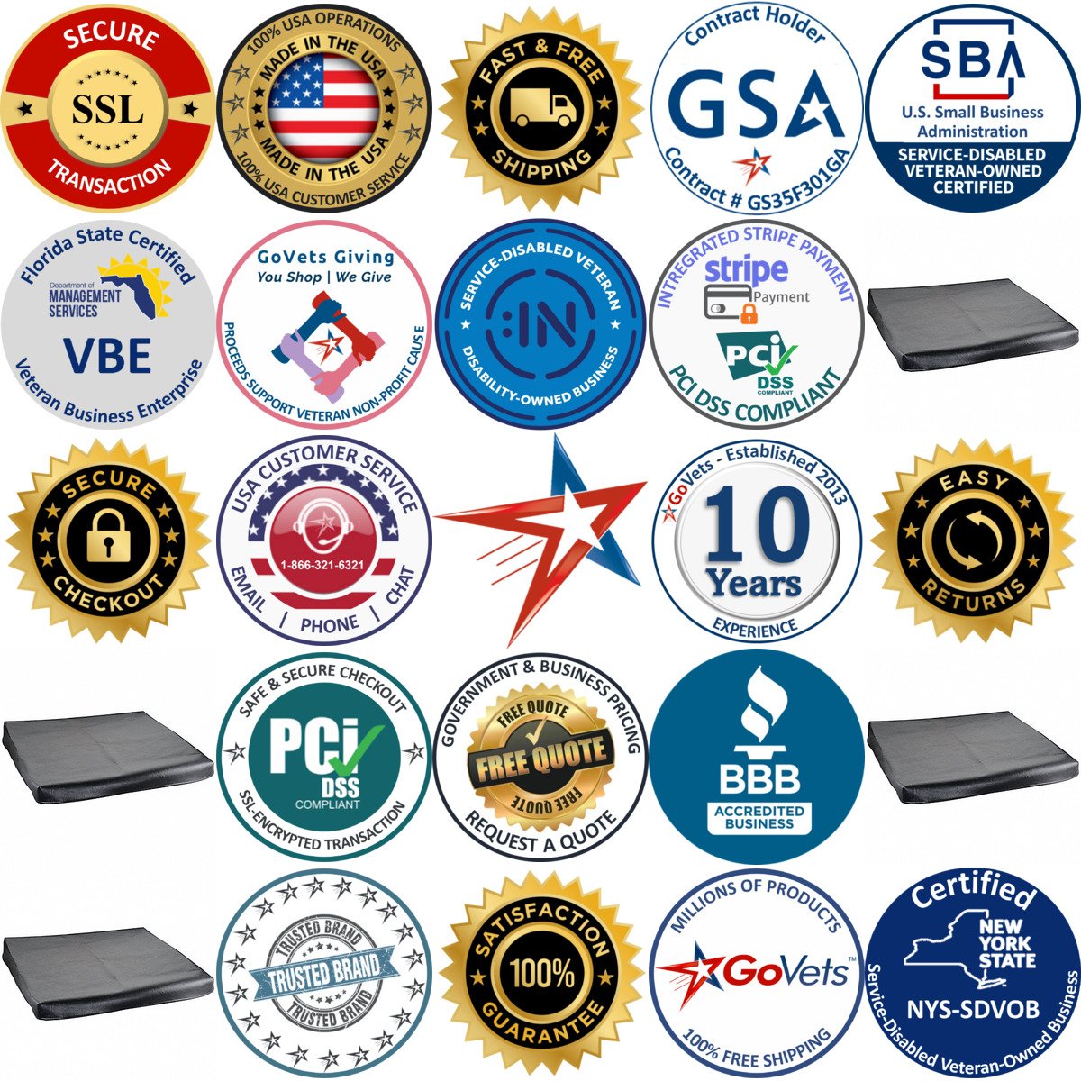 A selection of Surface Plate Covers products on GoVets