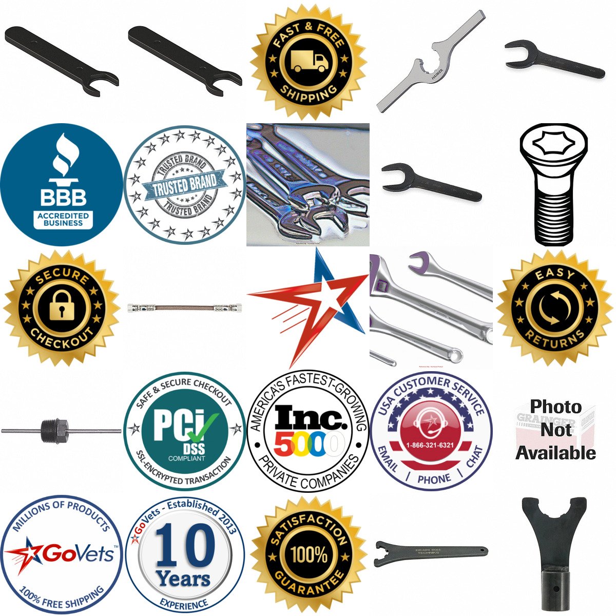 A selection of Collet Wrenches products on GoVets