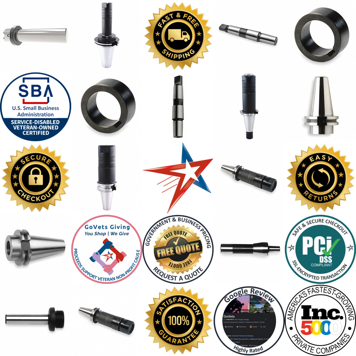 A selection of Milling Cutter Arbors products on GoVets