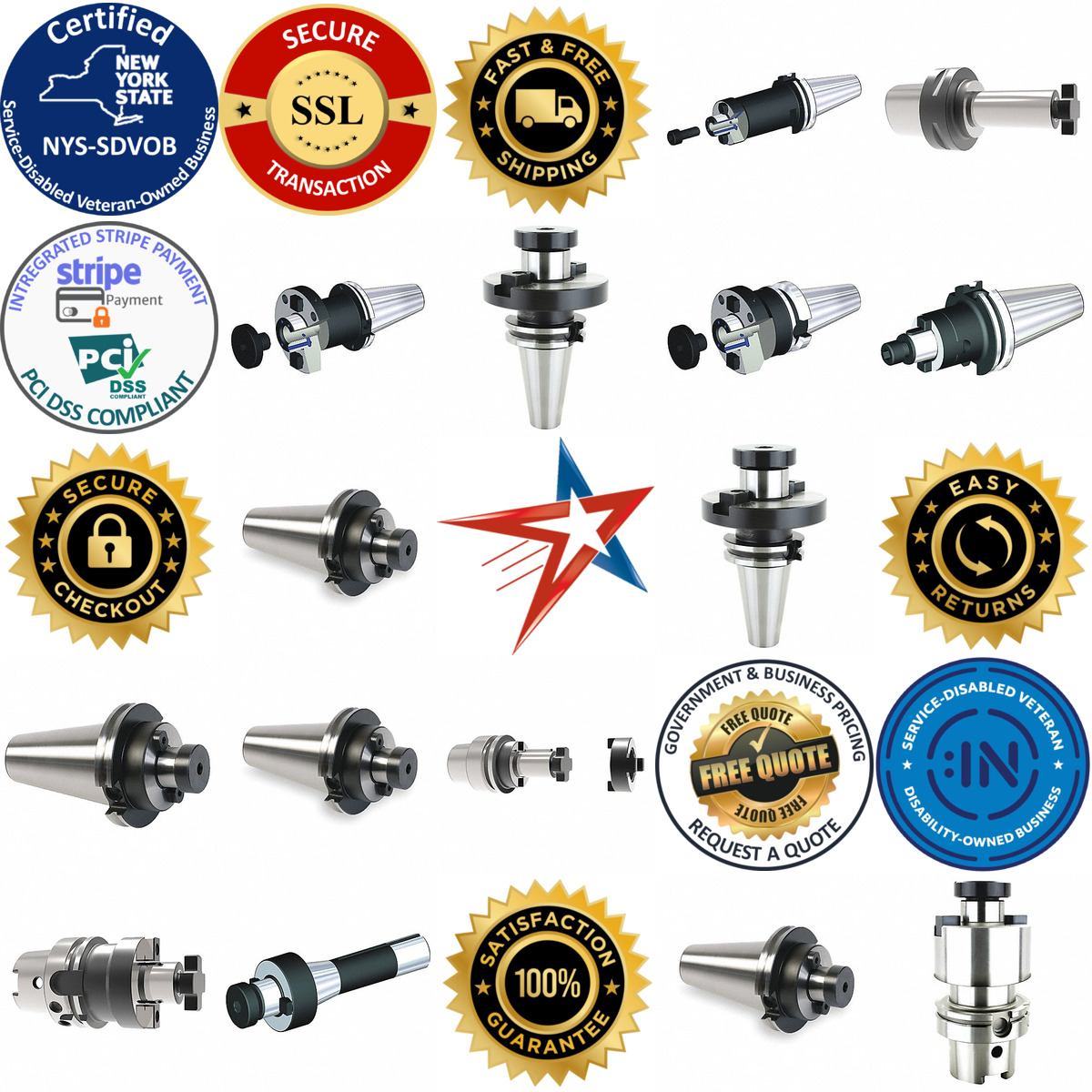 A selection of Shell Mill Holders products on GoVets