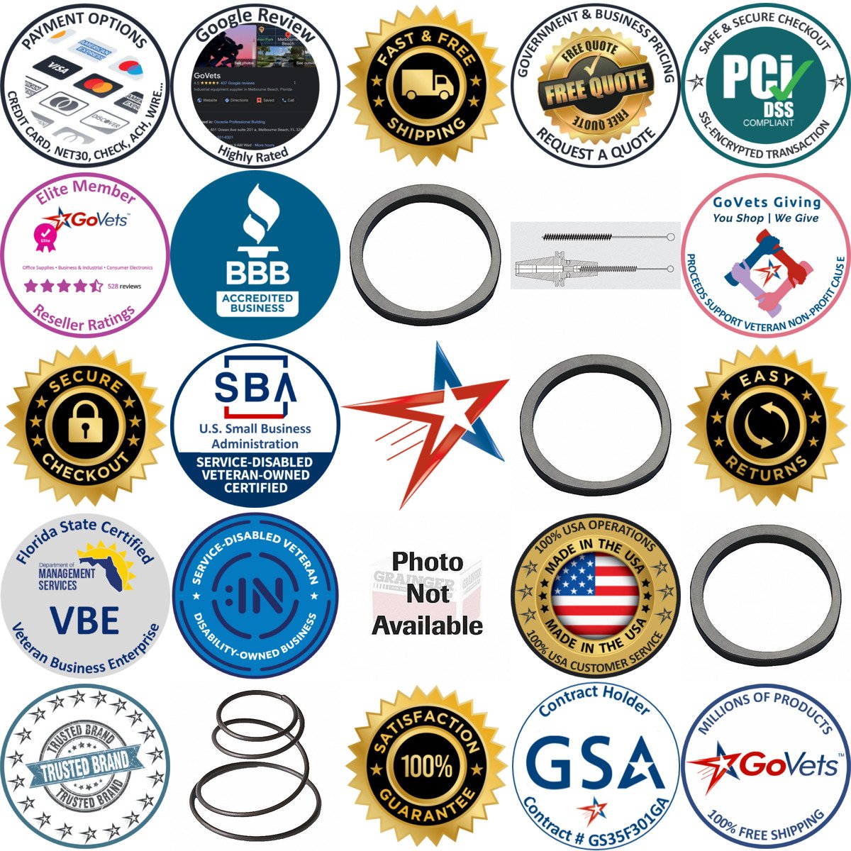 A selection of Shrink Fit Machine Parts and Accessories products on GoVets