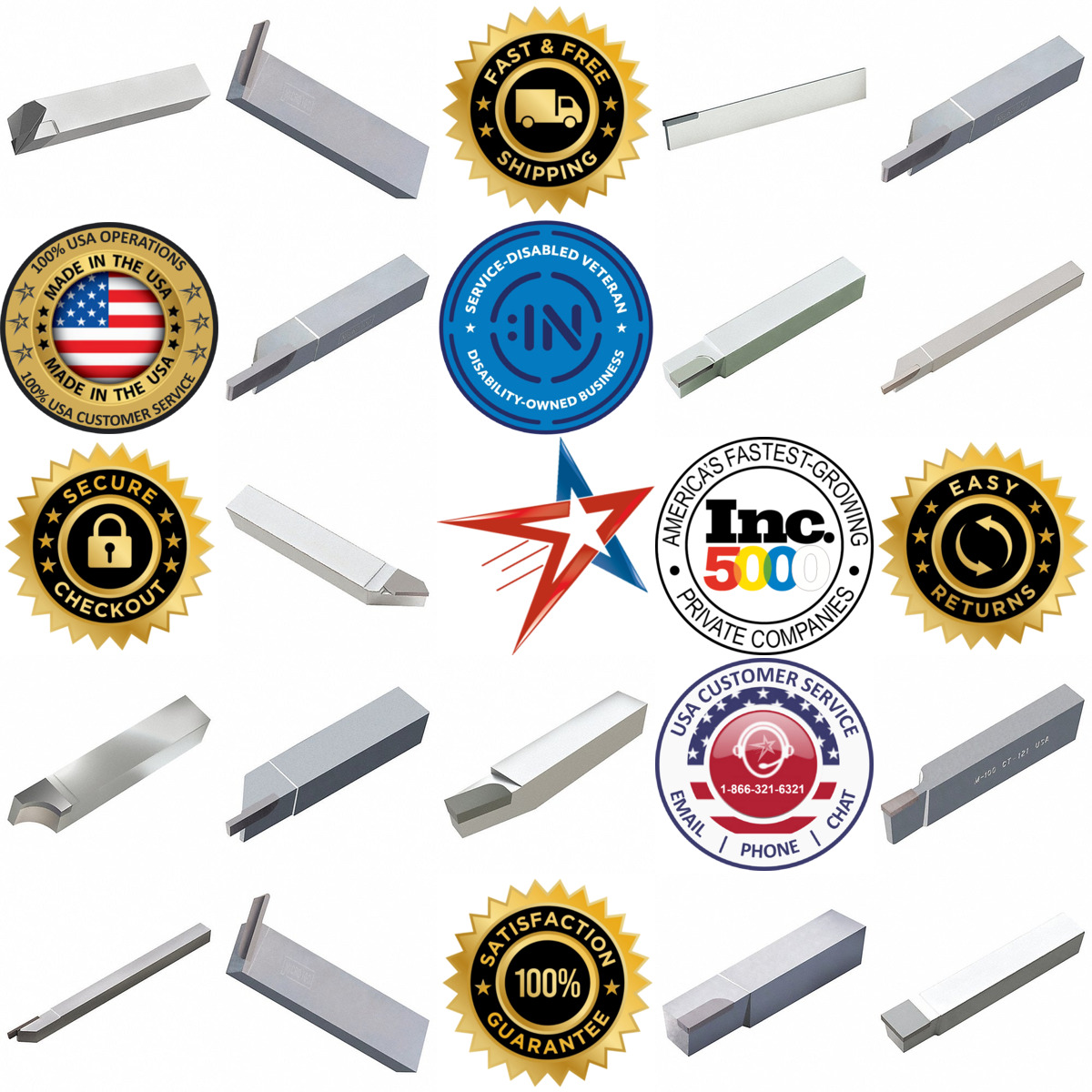 A selection of Single Point Tool Bits products on GoVets