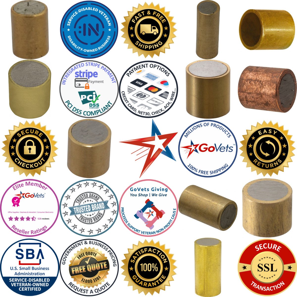 A selection of Alnico Shielded Magnets products on GoVets