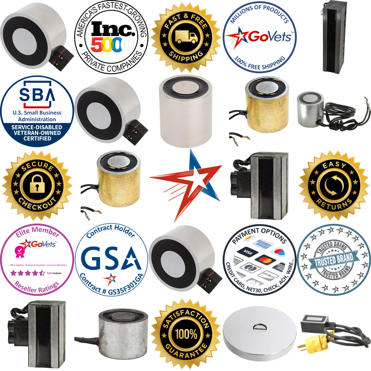 A selection of Electromagnets products on GoVets