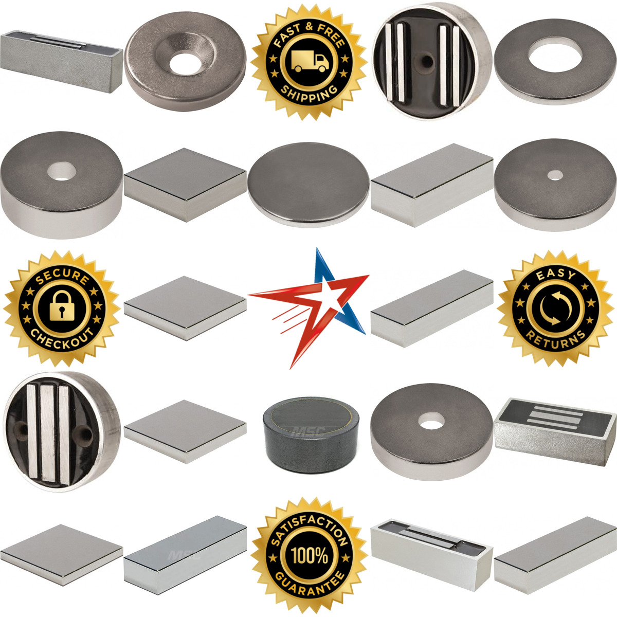 A selection of Rare Earth Holding Magnets products on GoVets