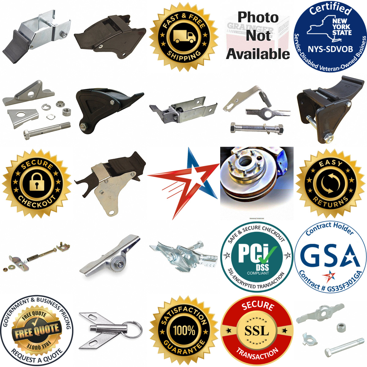 A selection of Caster Brakes products on GoVets