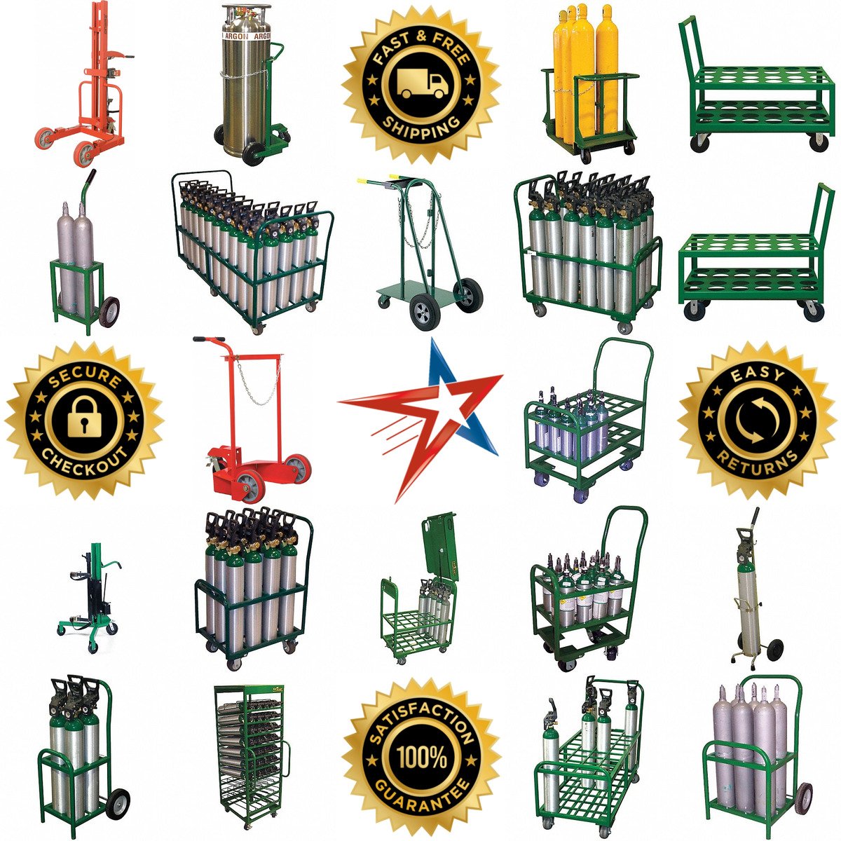 A selection of Cylinder Carts products on GoVets