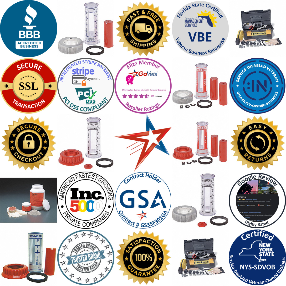 A selection of Drum and Drum Equipment Repair Kits products on GoVets