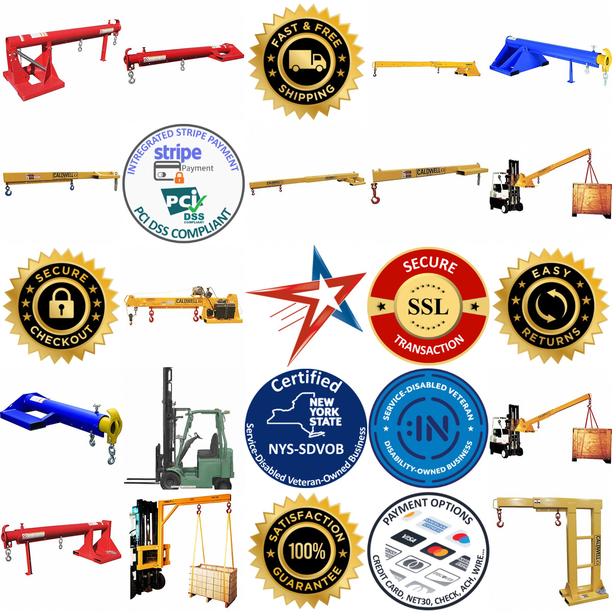 A selection of Forklift Booms products on GoVets