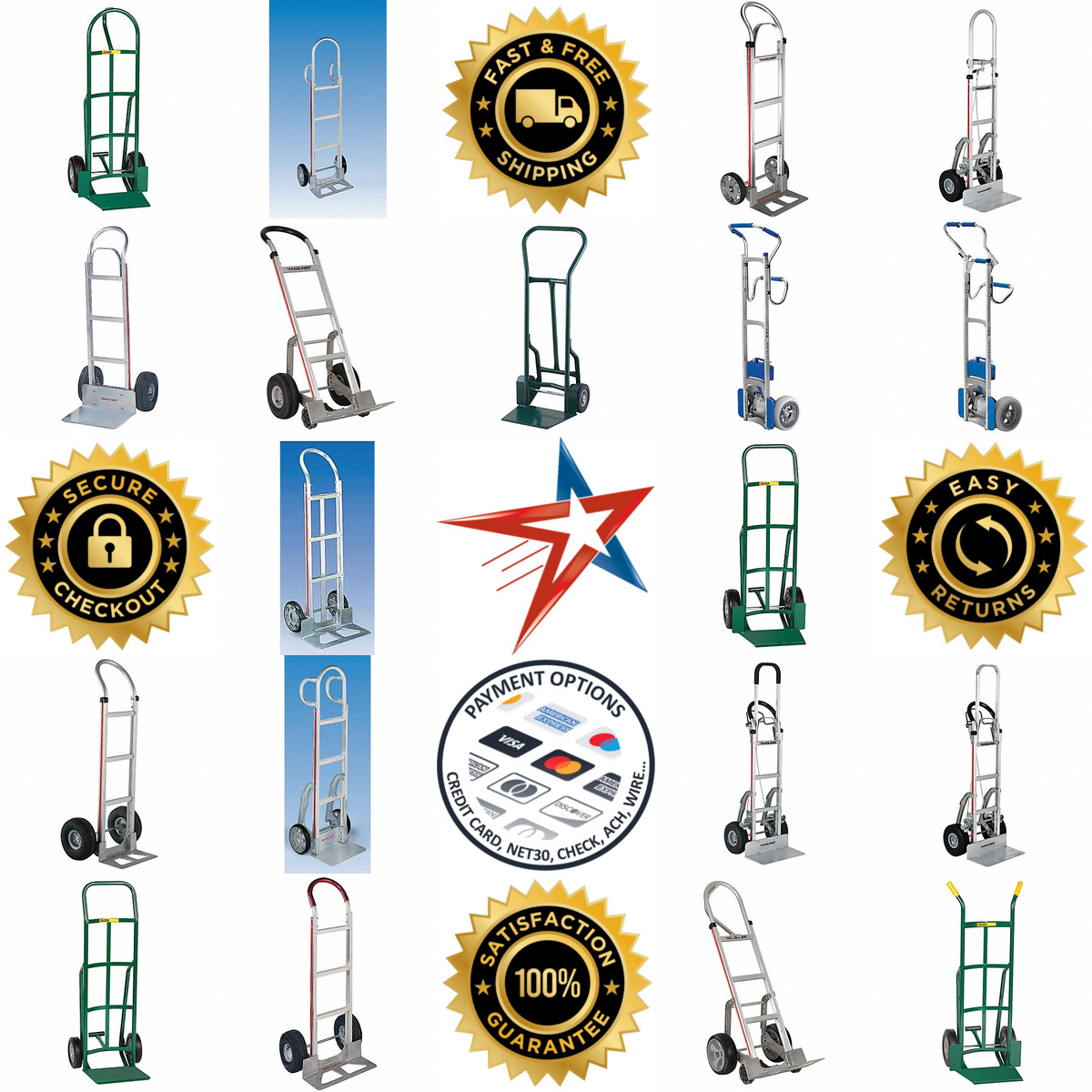 A selection of General Purpose Hand Trucks products on GoVets