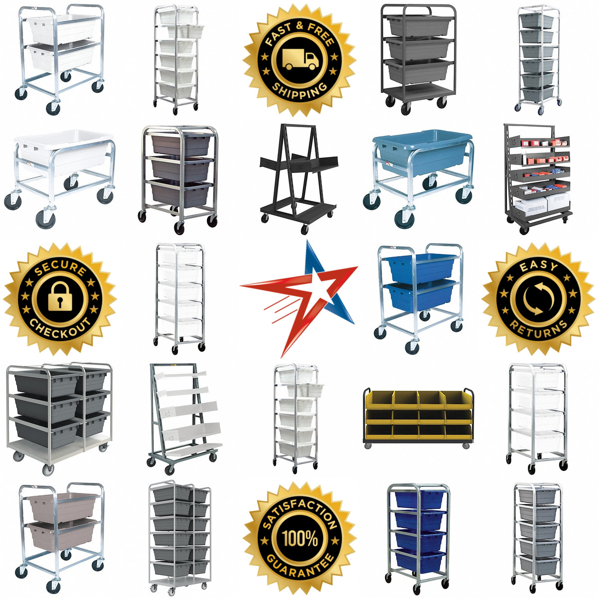 A selection of Mobile Bin Carts products on GoVets