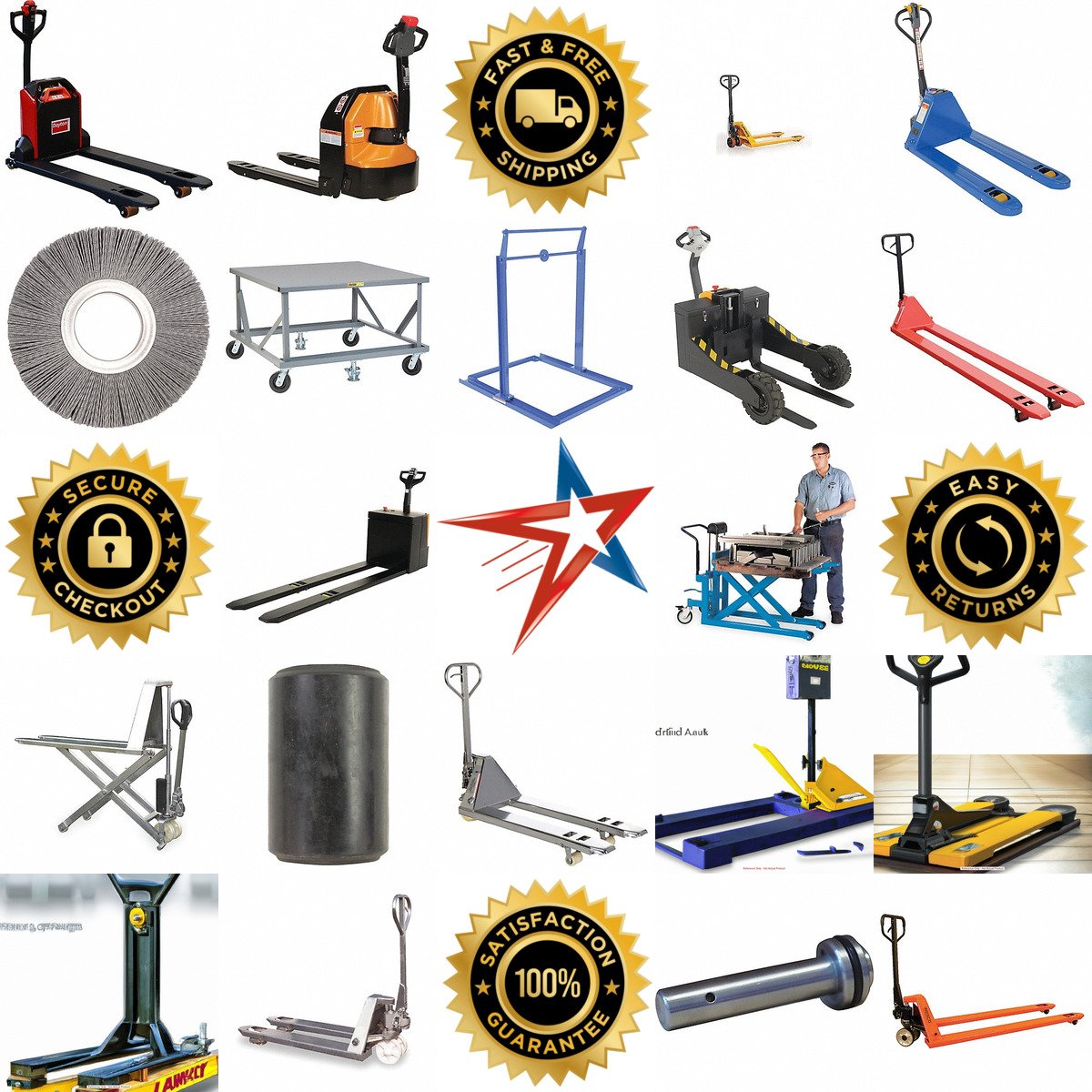 A selection of Pallet Jacks and Tilters products on GoVets