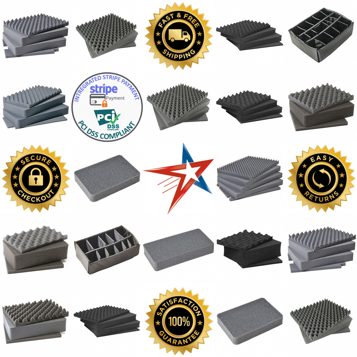 A selection of Packing Foam Sheets products on GoVets