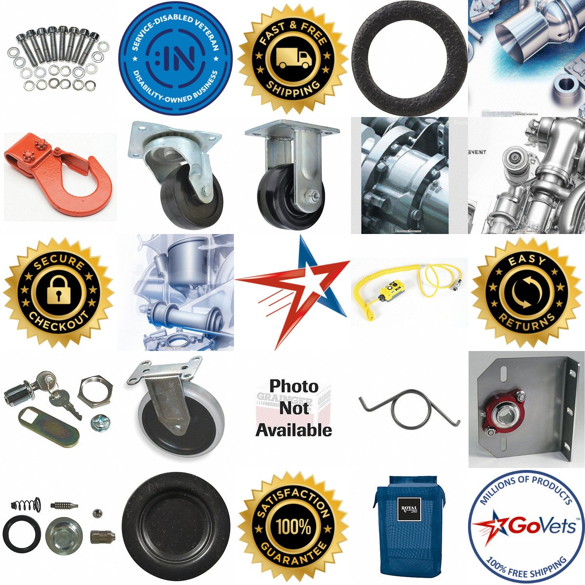 A selection of Parts products on GoVets