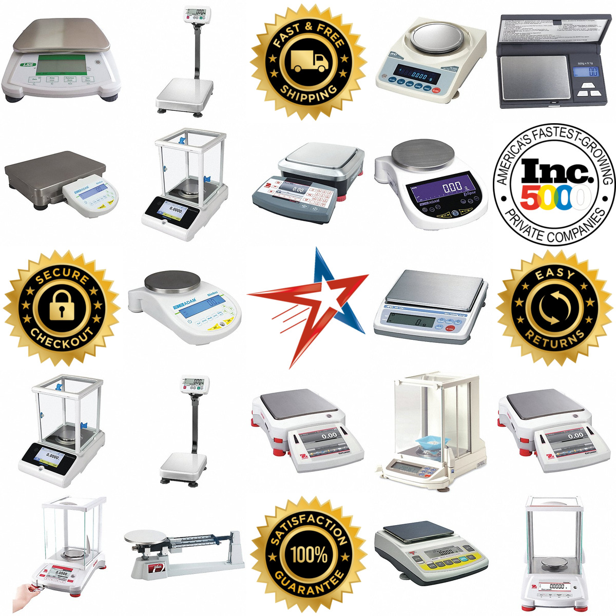 A selection of Lab Scales products on GoVets