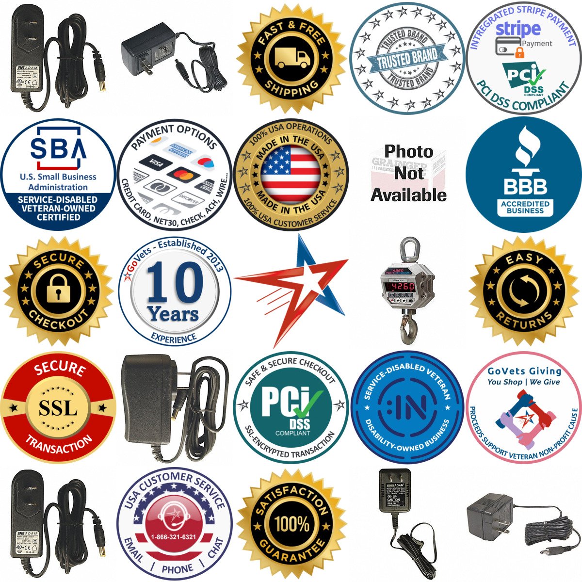 A selection of Scale ac Adapters products on GoVets