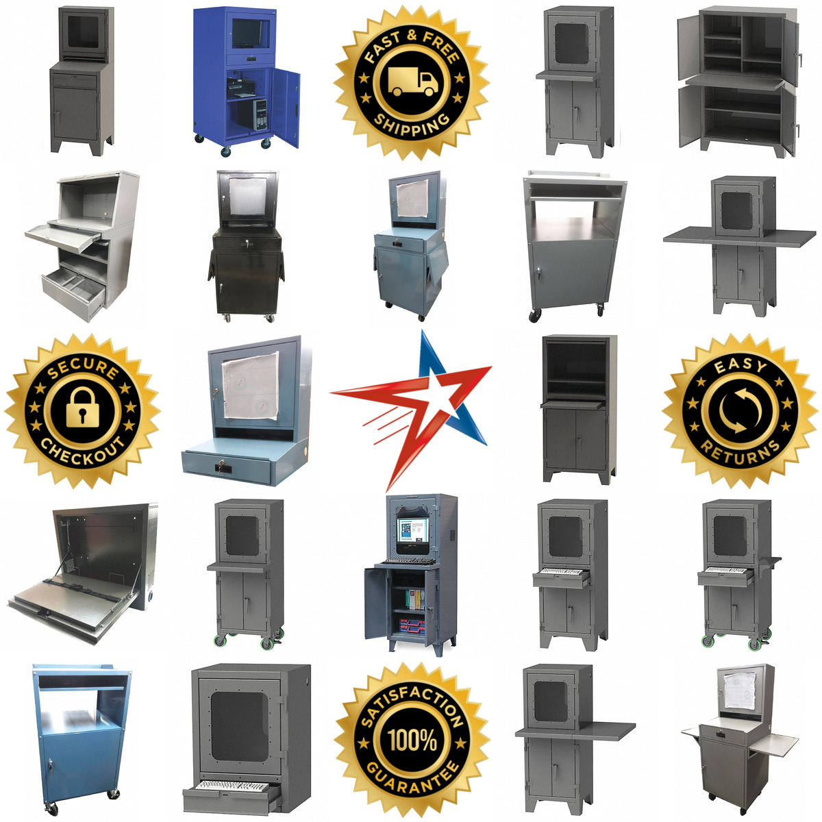 A selection of Computer Cabinets and Enclosures products on GoVets