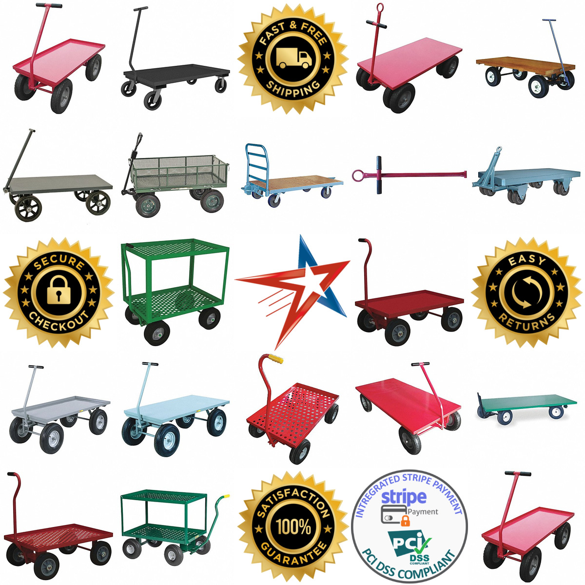 A selection of Wagons and Trailers products on GoVets