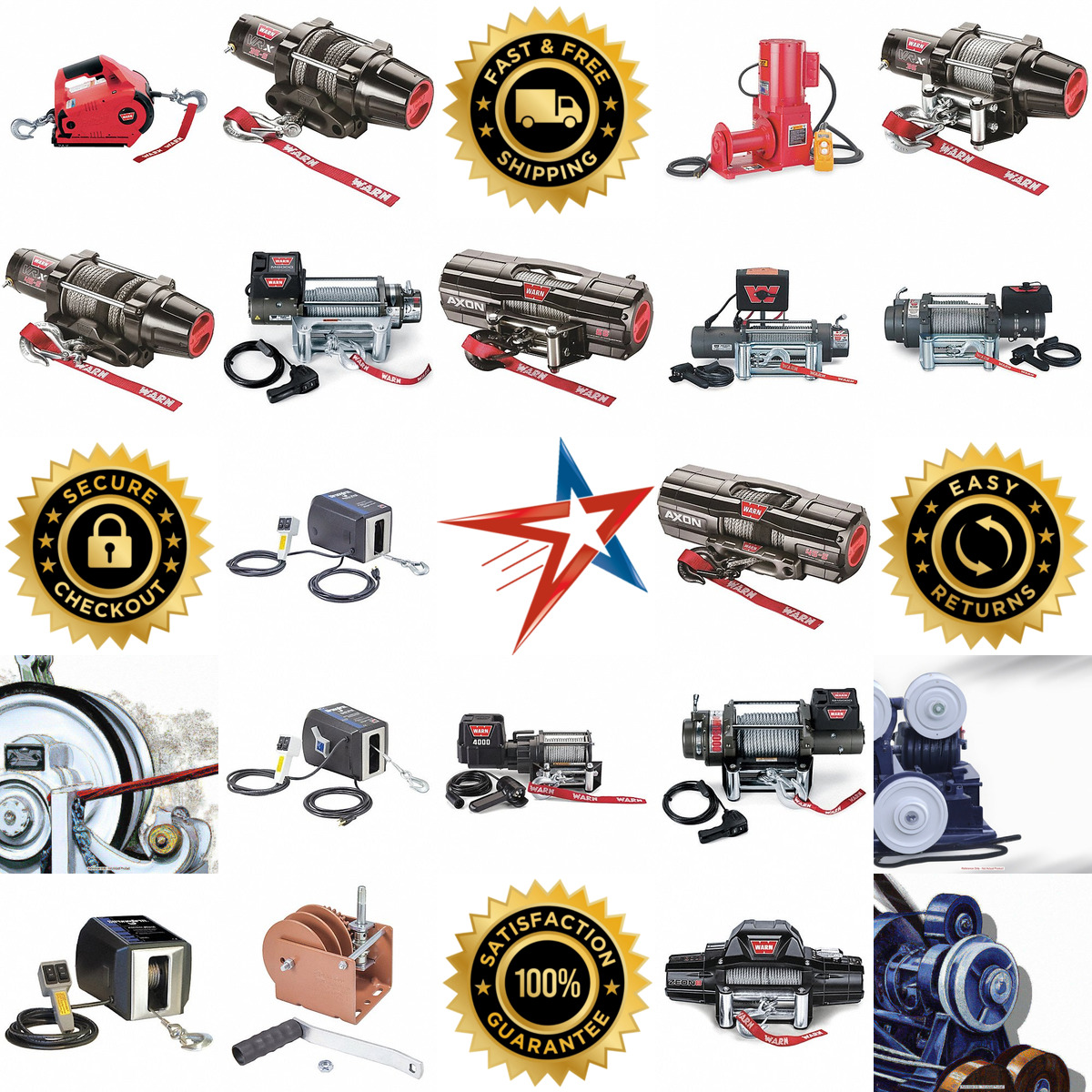 A selection of Electric Winches products on GoVets