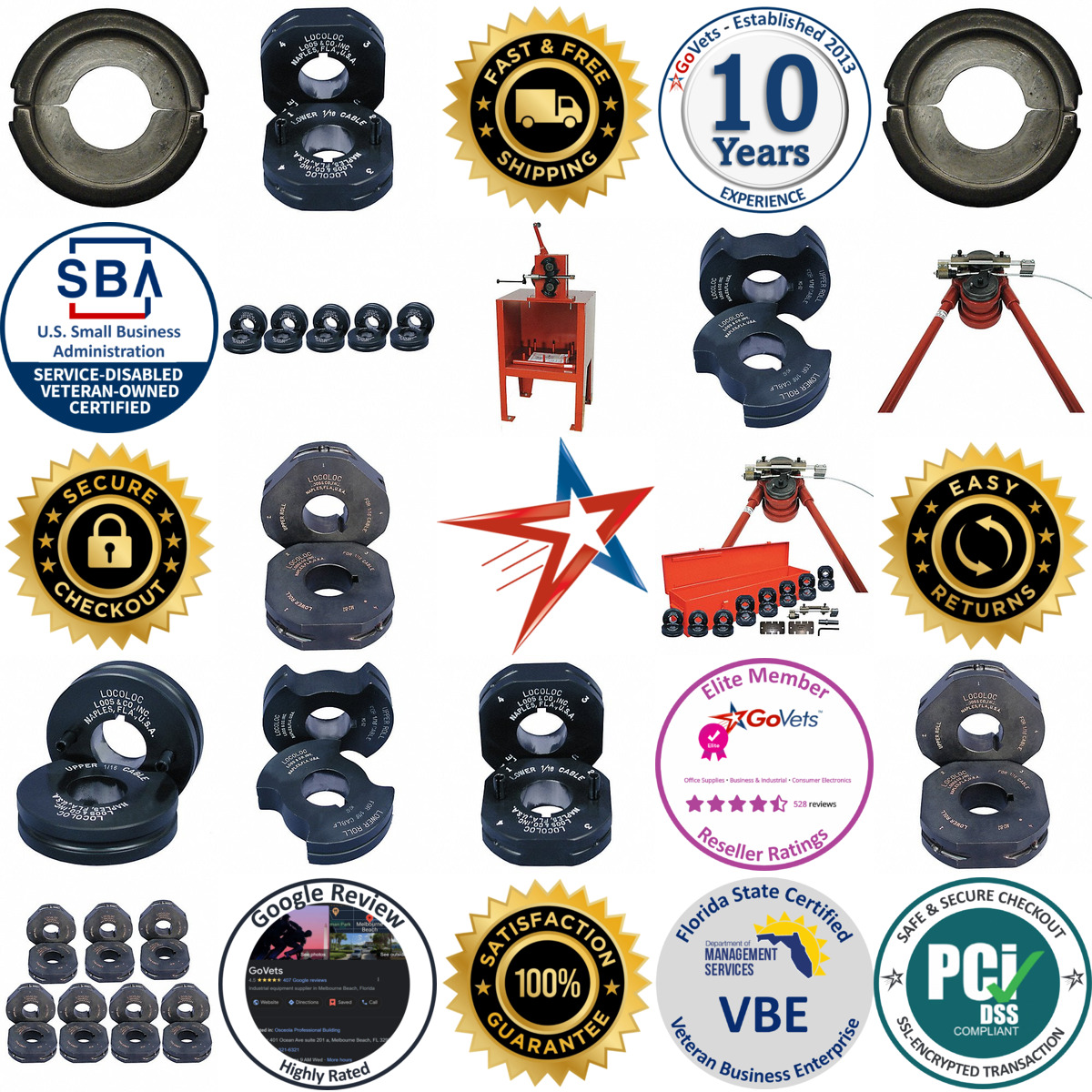 A selection of Swaging Machines products on GoVets