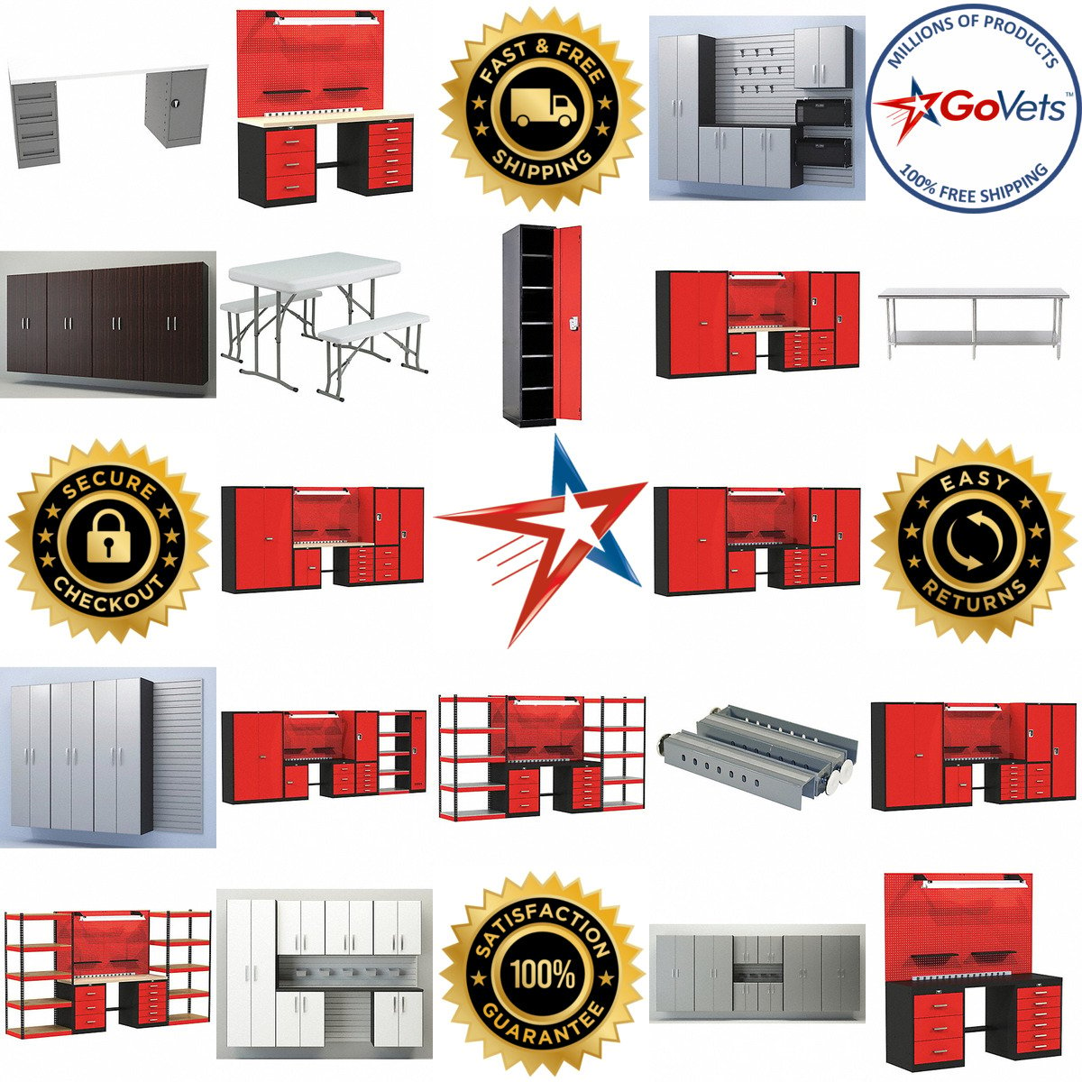 A selection of Modular Shop Furniture Sets products on GoVets