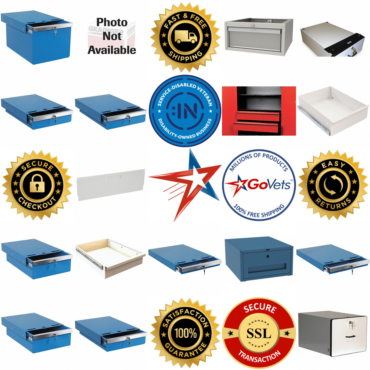 A selection of Workbench and Shop Furniture Drawers and Drawer ac products on GoVets