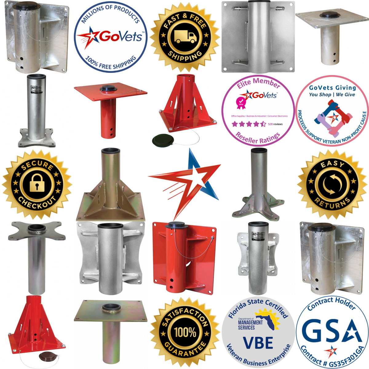 A selection of Davit Crane Bases products on GoVets