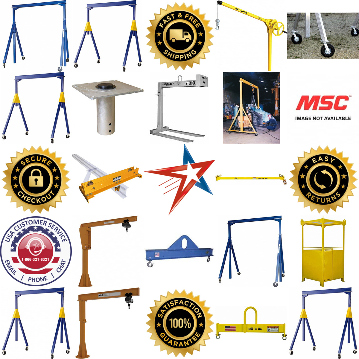 A selection of Cranes and Tripods products on GoVets