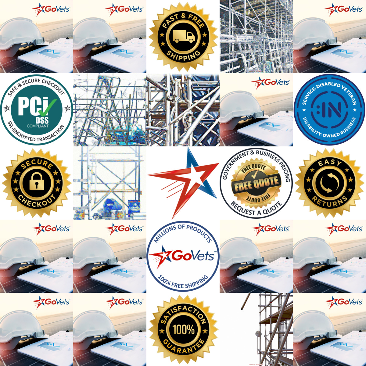 A selection of Scaffolding Guard Rails products on GoVets