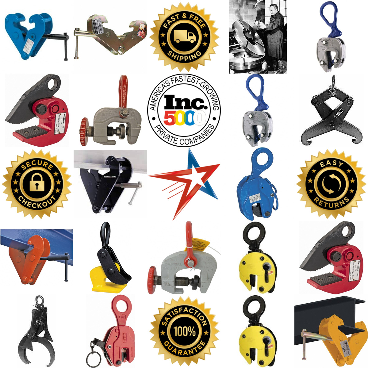 A selection of Lifting Clamps products on GoVets